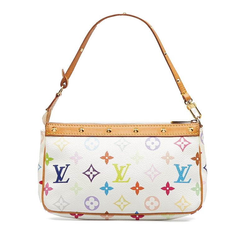 Louis Vuitton Monogram Multicolore Pochette Accessoires (SHG-kIkUEw) - Image 2