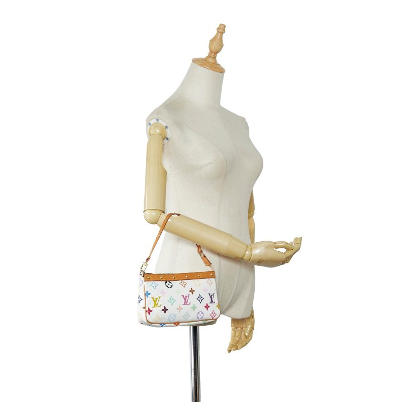 Louis Vuitton Monogram Multicolore Pochette Accessoires (SHG-kIkUEw) - Image 4