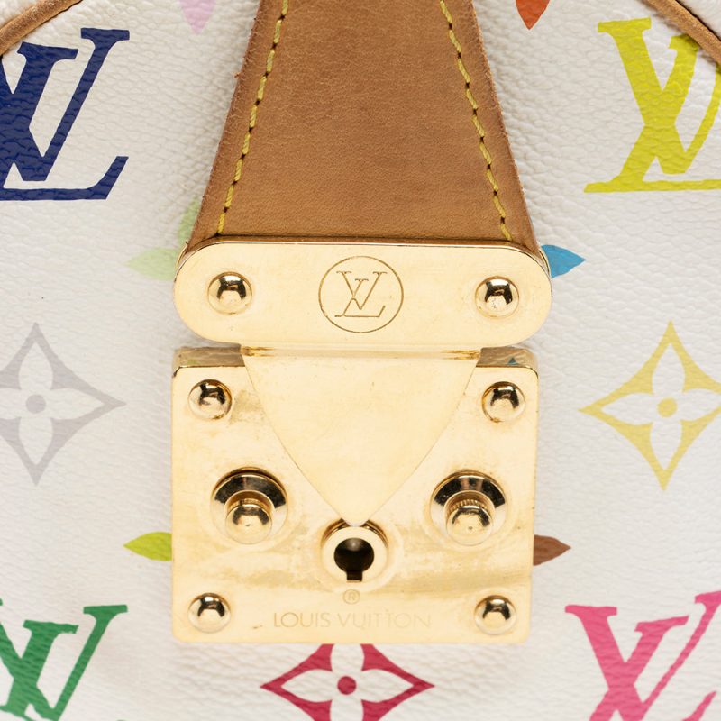 Louis Vuitton Monogram Multicolore Speedy 30 Satchel - FINAL SALE (SHF-17866) - Image 12
