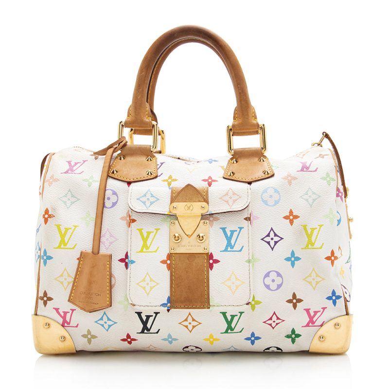 Louis Vuitton Monogram Multicolore Speedy 30 Satchel - FINAL SALE (SHF-17866) - Image 19