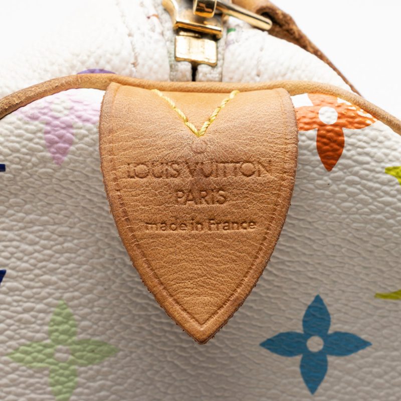 Louis Vuitton Monogram Multicolore Speedy 30 Satchel - FINAL SALE (SHF-17866) - Image 7