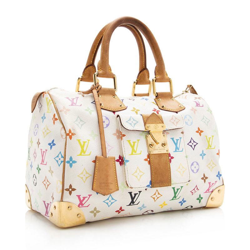 Louis Vuitton Monogram Multicolore Speedy 30 Satchel - FINAL SALE (SHF-17866)