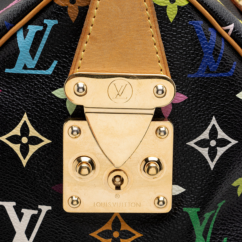 Louis Vuitton Monogram Multicolore Speedy 30 Satchel (SHF-17986) - Image 10