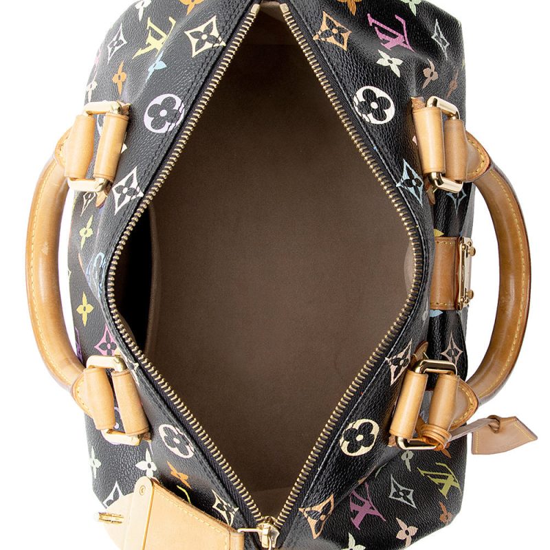 Louis Vuitton Monogram Multicolore Speedy 30 Satchel (SHF-17986) - Image 6