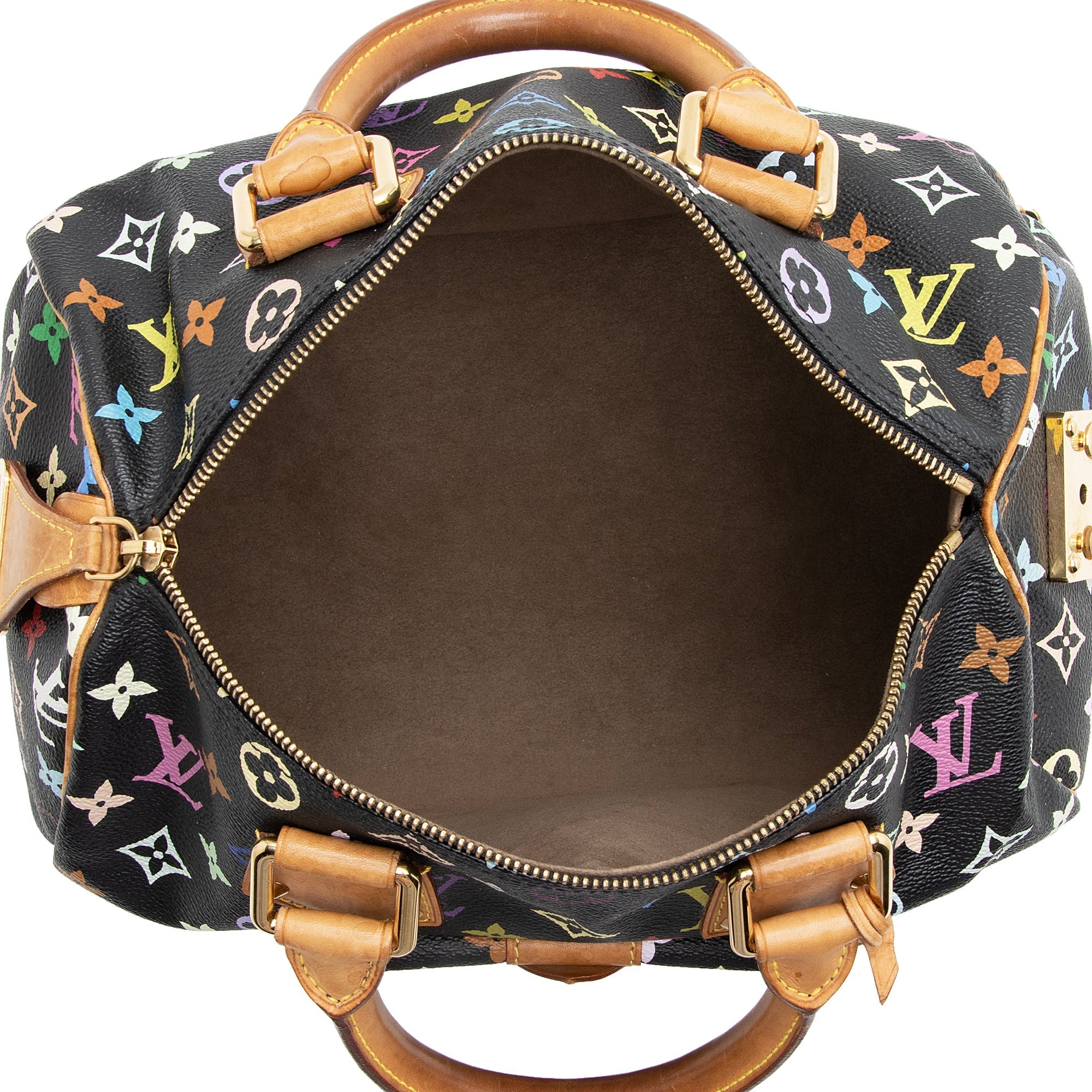 Louis Vuitton Monogram Multicolore Speedy 30 Satchel (SHF-22398) - Image 6
