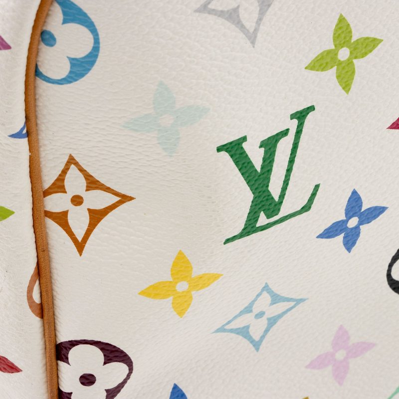 Louis Vuitton Monogram Multicolore Speedy 30 Satchel (SHF-Hnt6bW) - Image 12