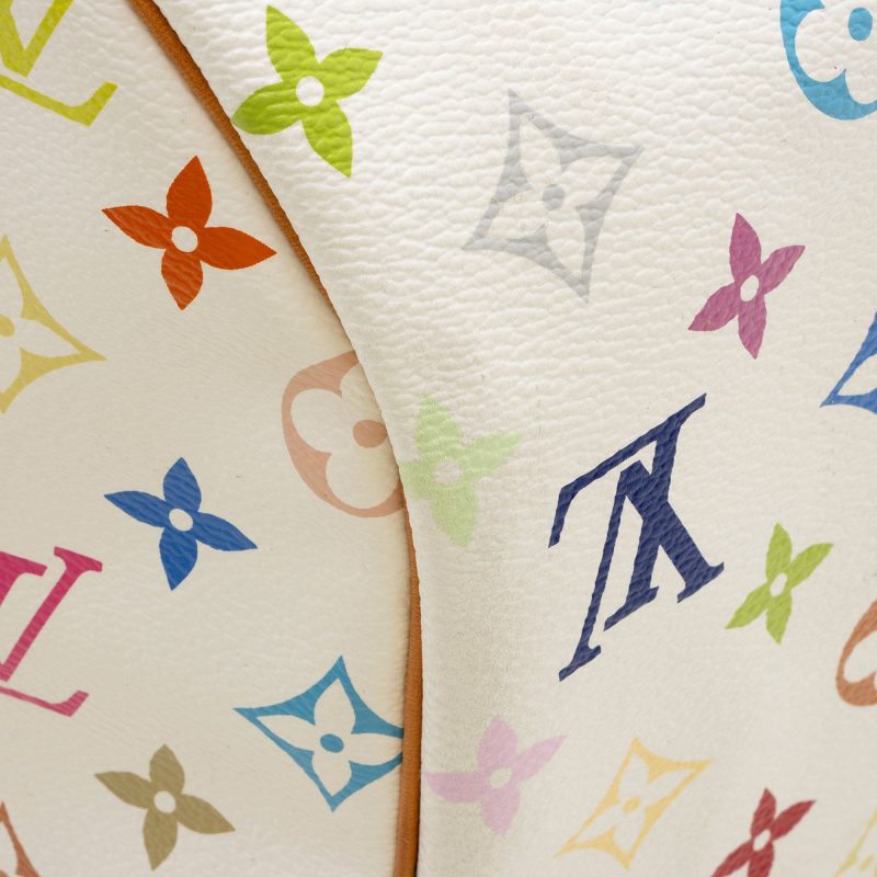 Louis Vuitton Monogram Multicolore Speedy 30 Satchel (SHF-Hnt6bW) - Image 17