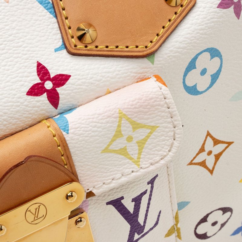 Louis Vuitton Monogram Multicolore Speedy 30 Satchel (SHF-Hnt6bW) - Image 18