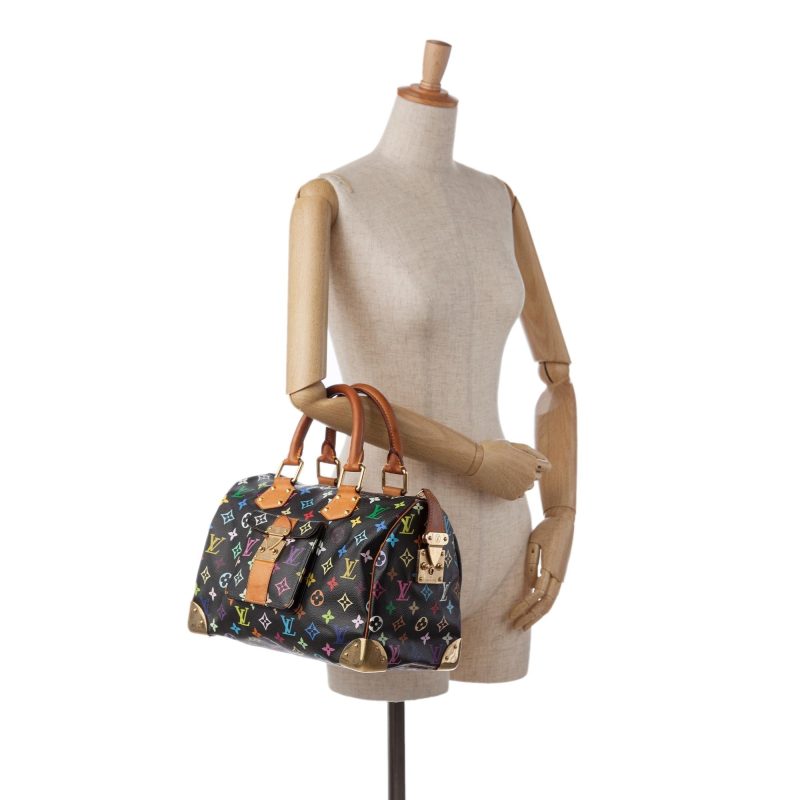 Louis Vuitton Monogram Multicolore Speedy 30 (SHG-37128) - Image 4