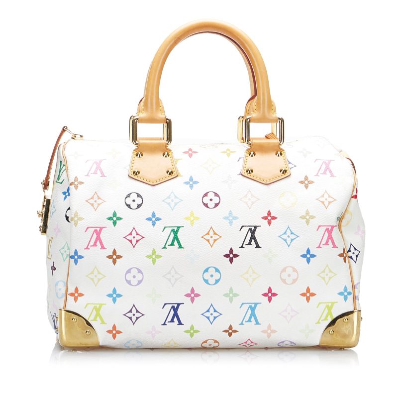 Louis Vuitton Monogram Multicolore Speedy 30 (SHG-RHNCAL) - Image 2