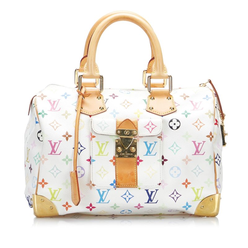 Louis Vuitton Monogram Multicolore Speedy 30 (SHG-RHNCAL) - Image 10
