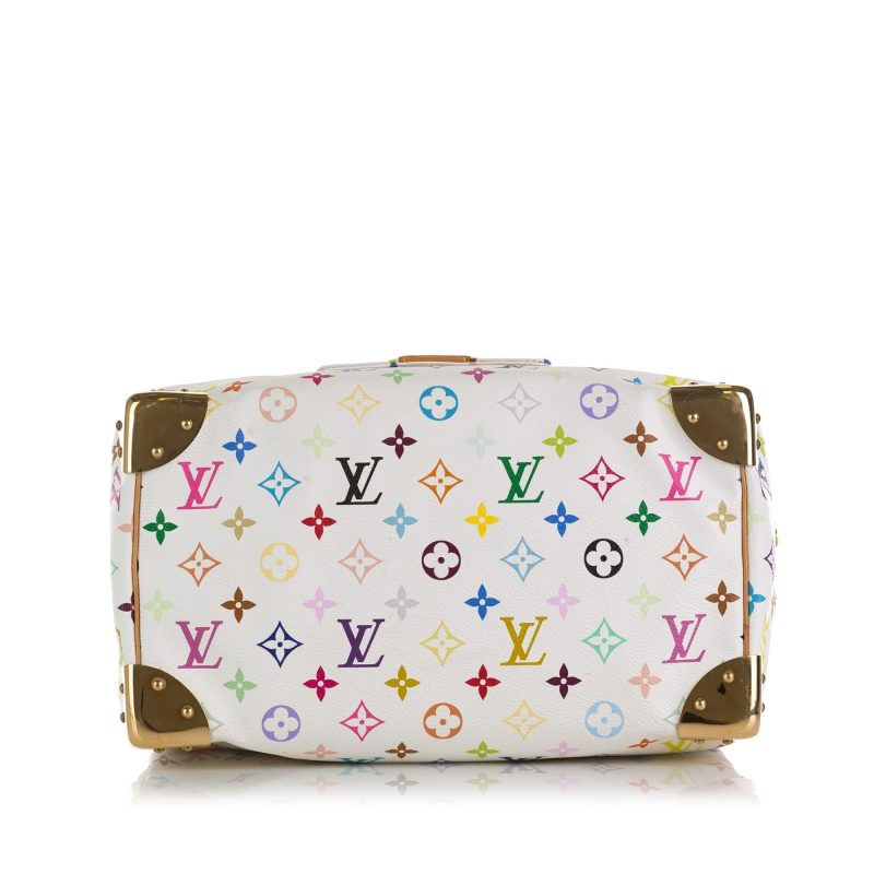 Louis Vuitton Monogram Multicolore Speedy 30 (SHG-r6bVqq) - Image 3