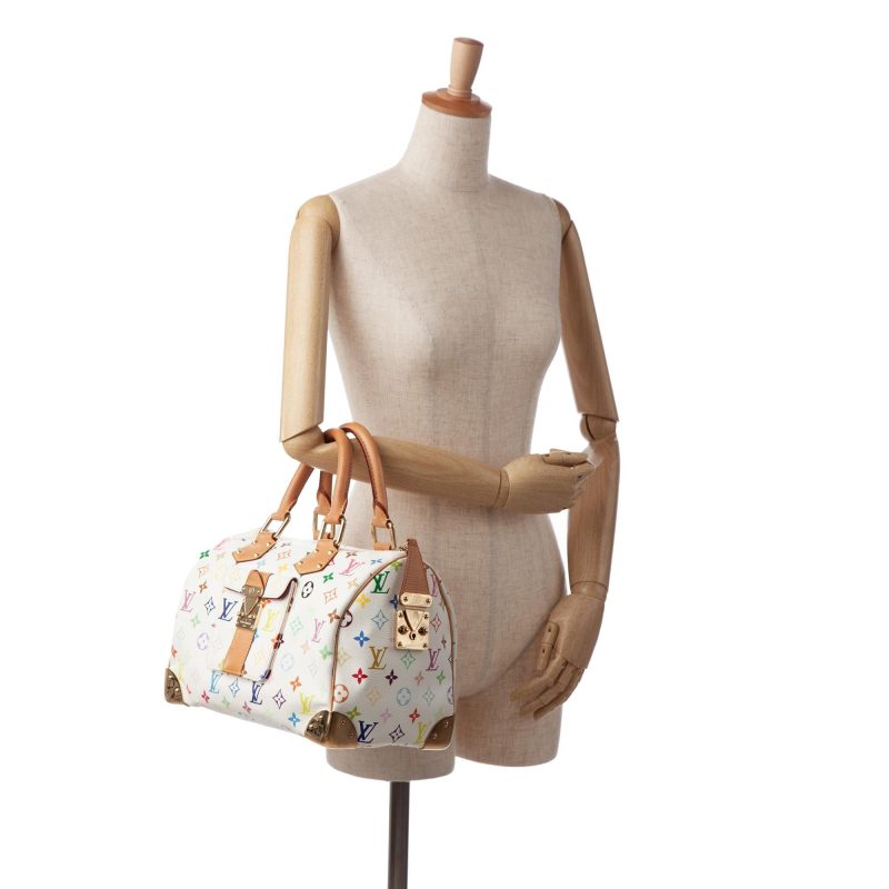 Louis Vuitton Monogram Multicolore Speedy 30 (SHG-r6bVqq) - Image 10