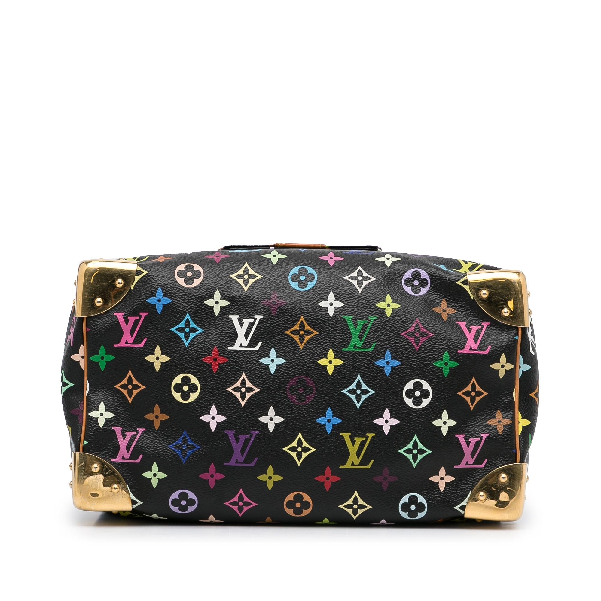 Louis Vuitton Monogram Multicolore Speedy 30 (SHG-SQBZHn) - Image 4