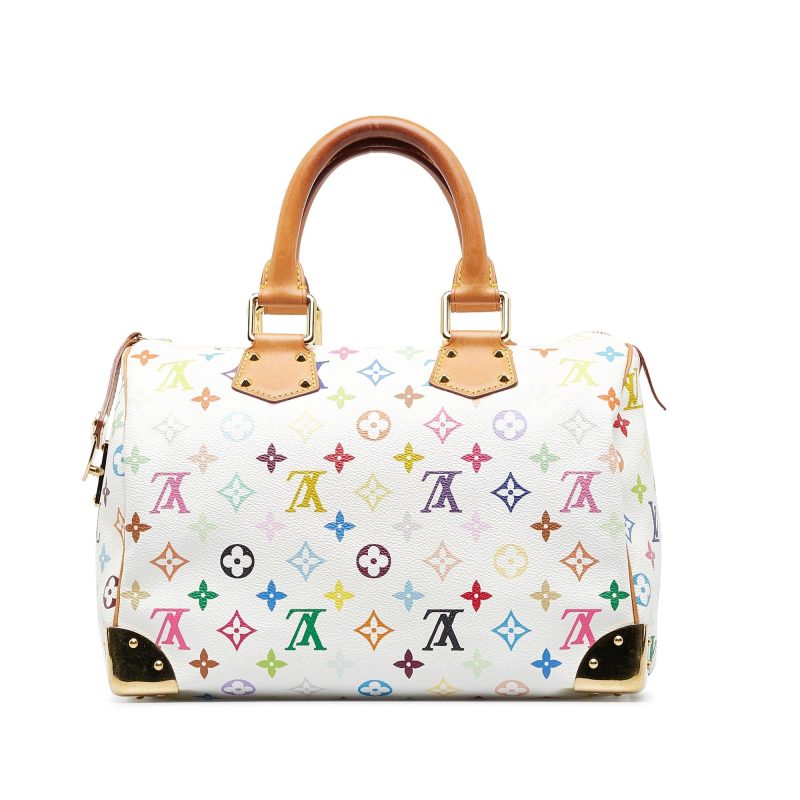 Louis Vuitton Monogram Multicolore Speedy 30 (SHG-nVXhrT) - Image 2