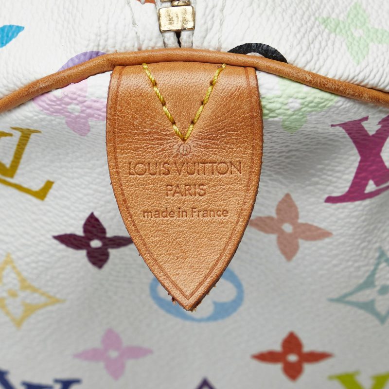 Louis Vuitton Monogram Multicolore Speedy 30 (SHG-nVXhrT) - Image 7