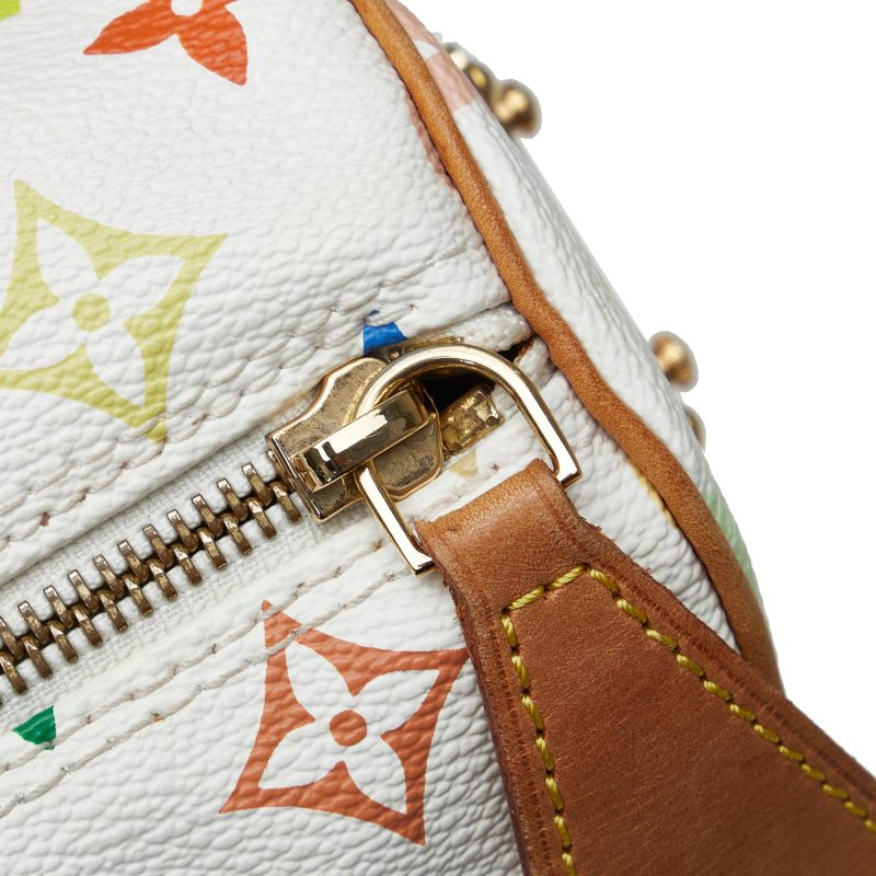 Louis Vuitton Monogram Multicolore Speedy 30 (SHG-nVXhrT) - Image 10