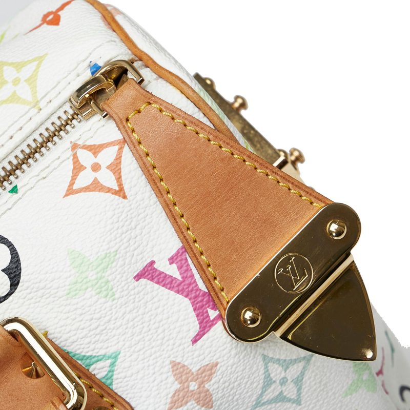 Louis Vuitton Monogram Multicolore Speedy 30 (SHG-nVXhrT) - Image 6