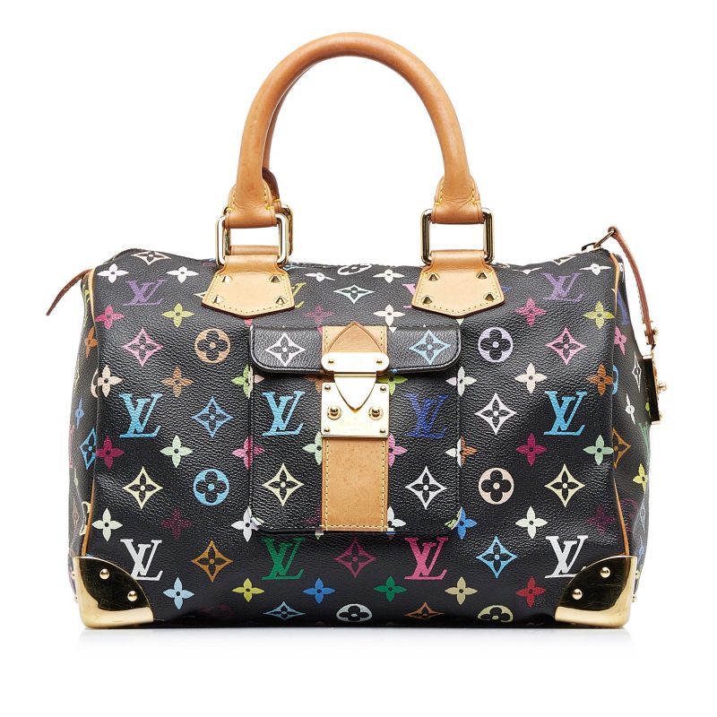 Louis Vuitton Monogram Multicolore Speedy 30 (SHG-9gqRXo) - Image 12