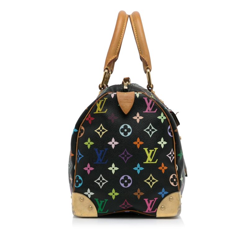 Louis Vuitton Monogram Multicolore Speedy 30 (SHG-3AAV55) - Image 2