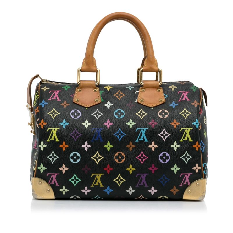 Louis Vuitton Monogram Multicolore Speedy 30 (SHG-3AAV55) - Image 3