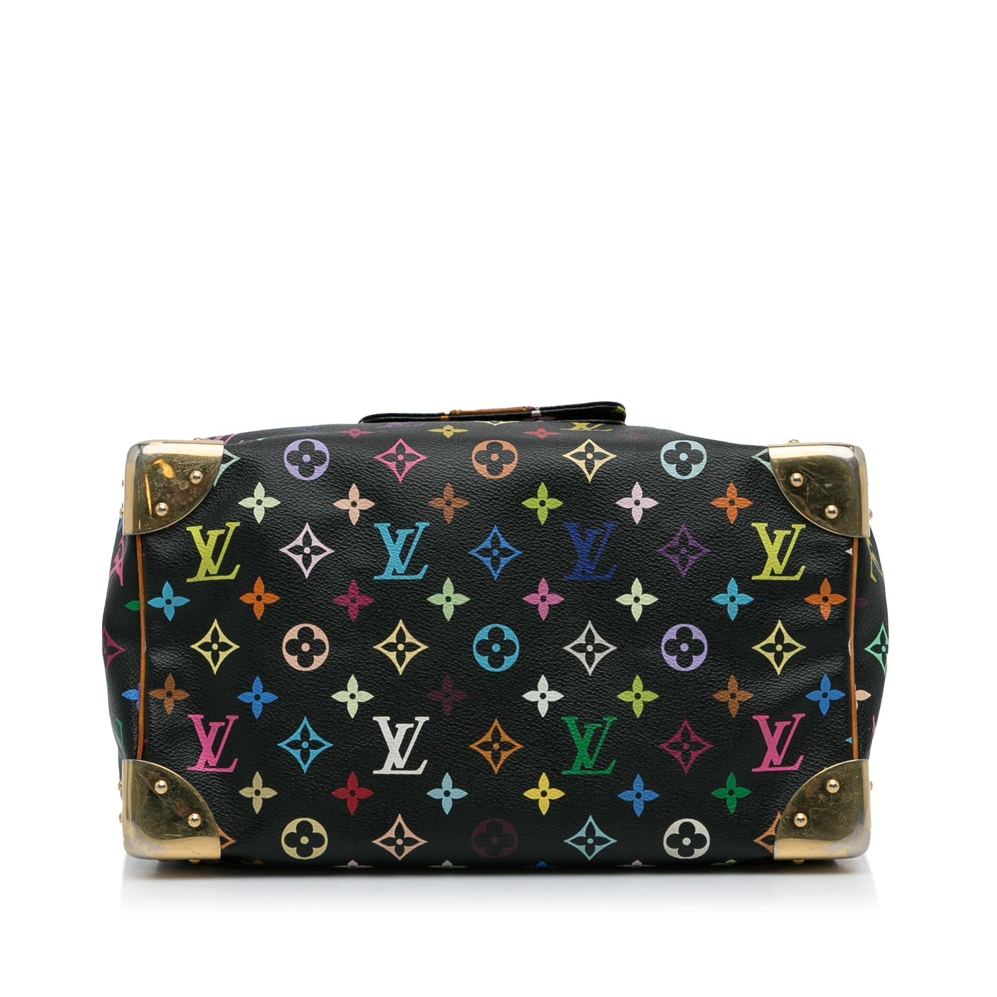 Louis Vuitton Monogram Multicolore Speedy 30 (SHG-3AAV55) - Image 5