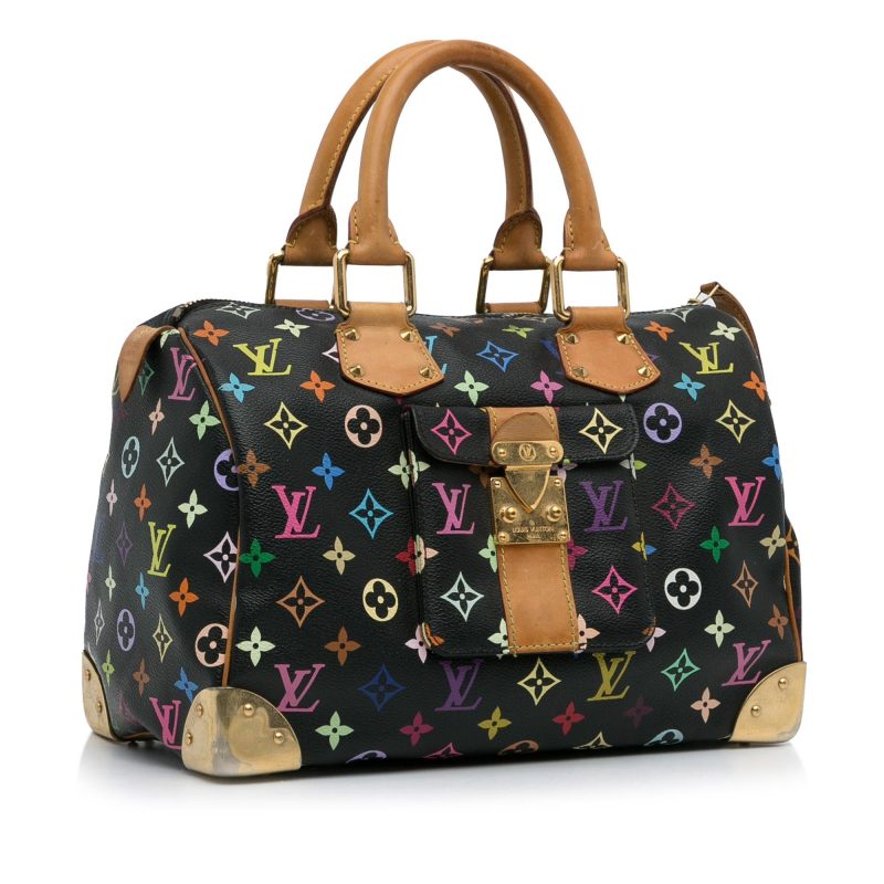 Louis Vuitton Monogram Multicolore Speedy 30 (SHG-3AAV55)