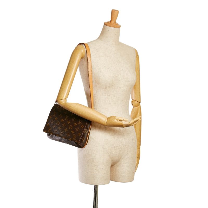 Louis Vuitton Monogram Musette Tango Long Strap (SHG-35331) - Image 4