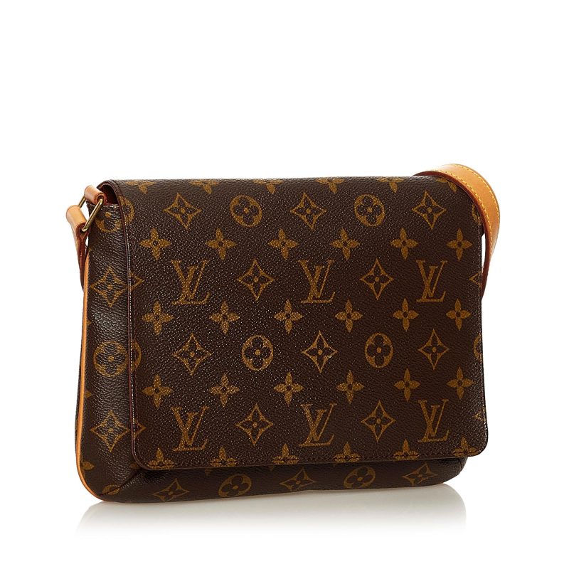 Louis Vuitton Monogram Musette Tango Long Strap (SHG-35331)