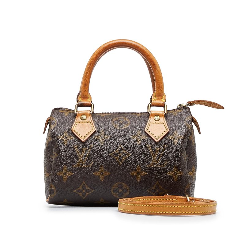 Louis Vuitton Monogram Nano Speedy Bandouliere (SHG-KWLXlf) - Image 4