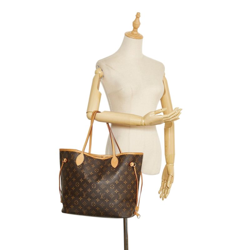 Louis Vuitton Monogram Neverfull MM (SHG-bb0rIn) - Image 4