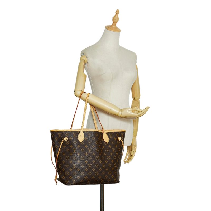 Louis Vuitton Monogram Neverfull MM (SHG-qagWaV) - Image 4