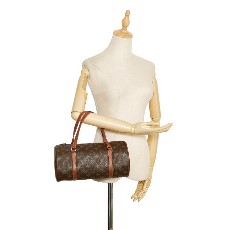 Louis Vuitton Monogram Papillon 30 (SHG-1qaR8L) - Image 4