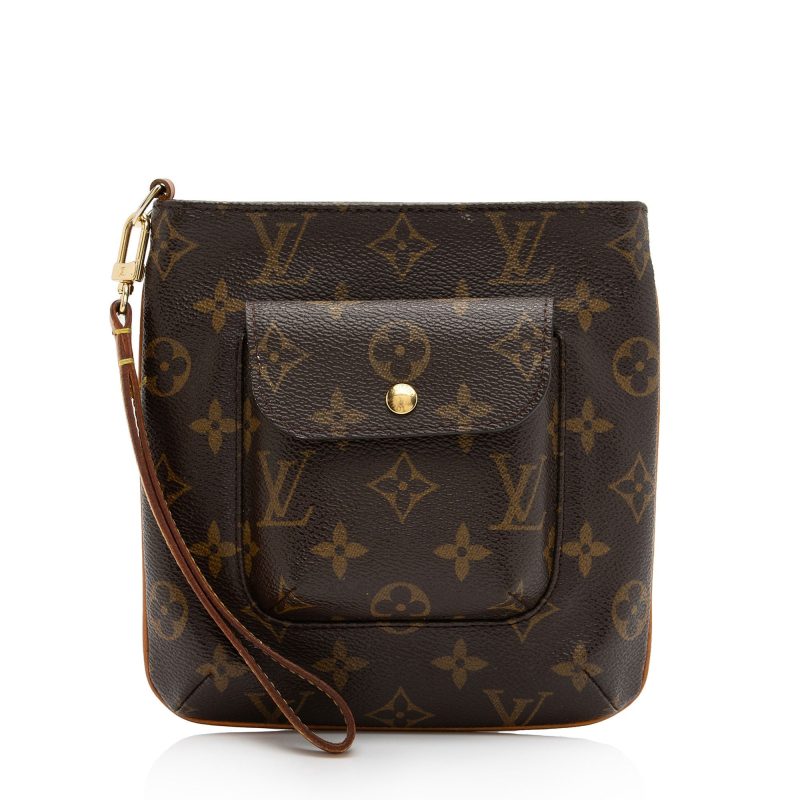 Louis Vuitton Monogram Partition Clutch (SHF-NFX3AR) - Image 17