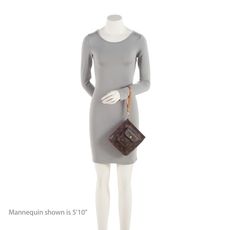 Louis Vuitton Monogram Partition Clutch (SHF-NFX3AR) - Image 4