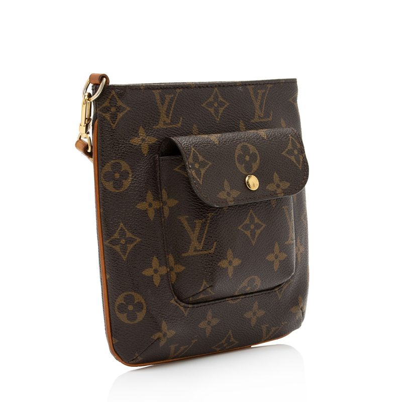 Louis Vuitton Monogram Partition Clutch (SHF-NFX3AR)