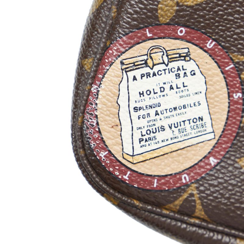 Louis Vuitton Monogram Patch Mini Pochette Accessoires (SHG-QoHOG6) - Image 10