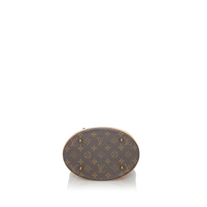 Louis Vuitton Monogram Petit Bucket (SHG-32605) - Image 3