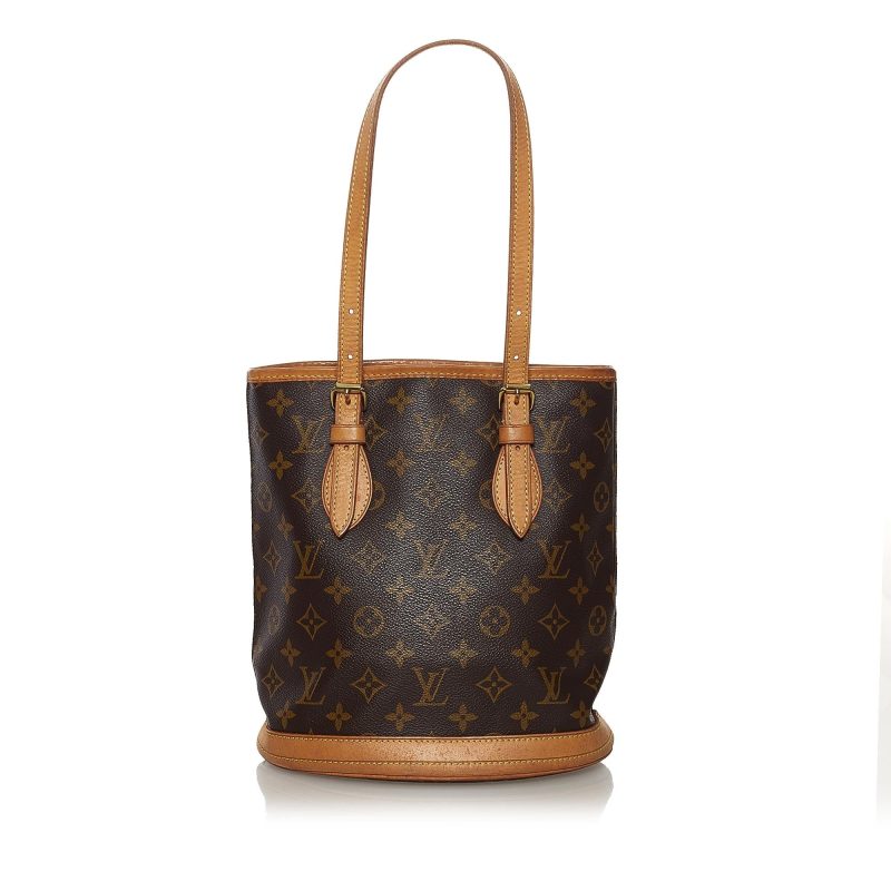 Louis Vuitton Monogram Petit Bucket (SHG-33022) - Image 2