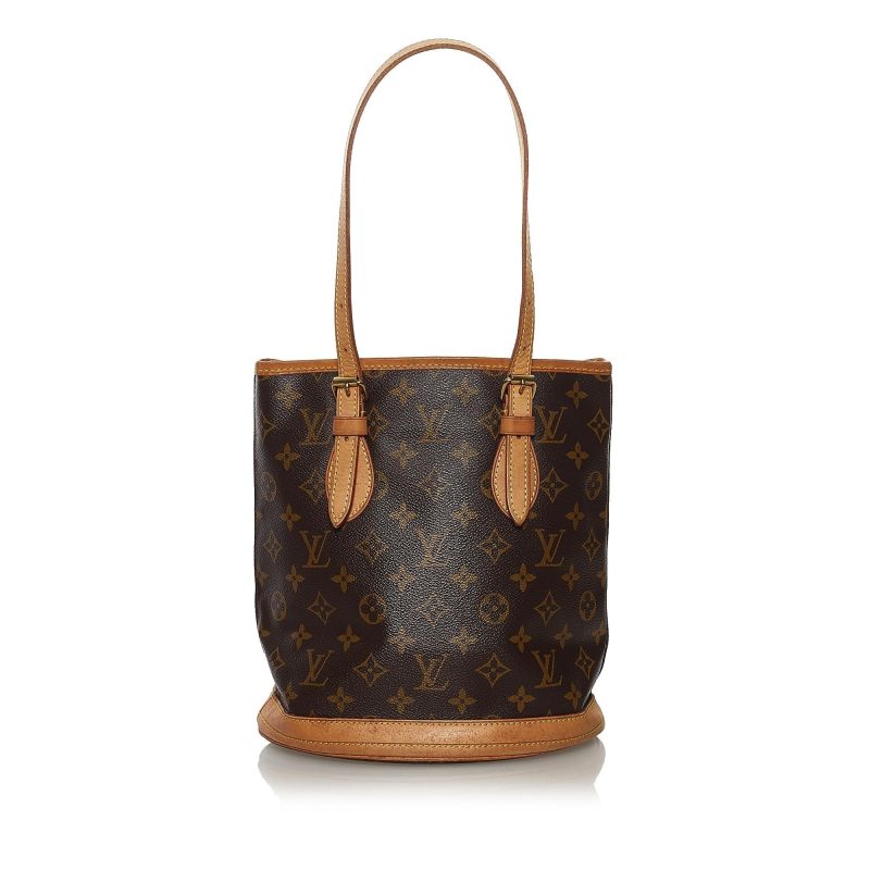 Louis Vuitton Monogram Petit Bucket (SHG-33022) - Image 9