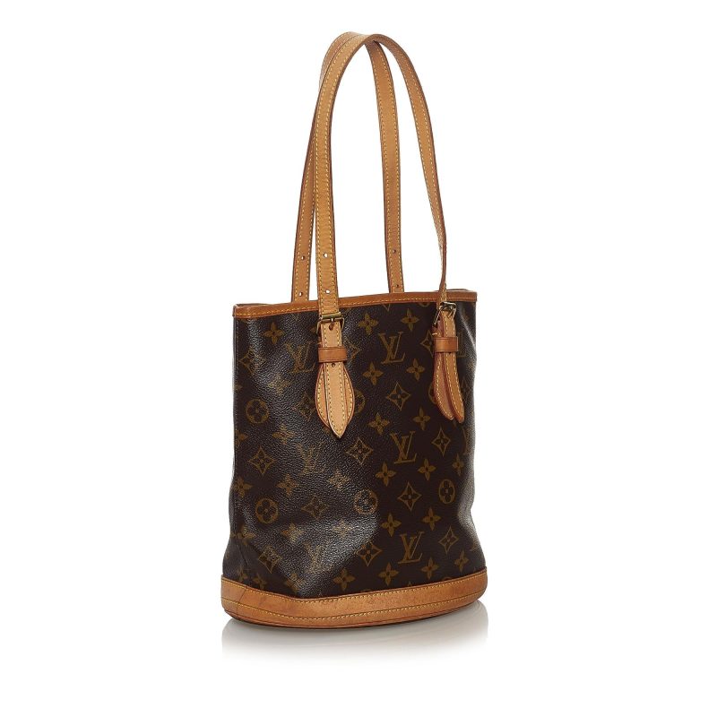 Louis Vuitton Monogram Petit Bucket (SHG-33022)