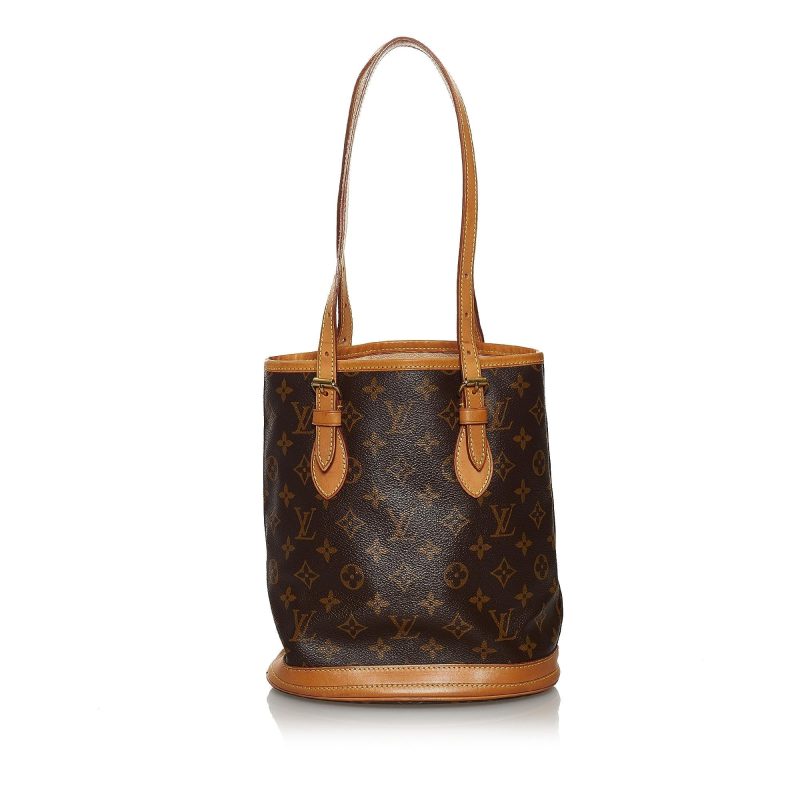 Louis Vuitton Monogram Petit Bucket (SHG-33851) - Image 2