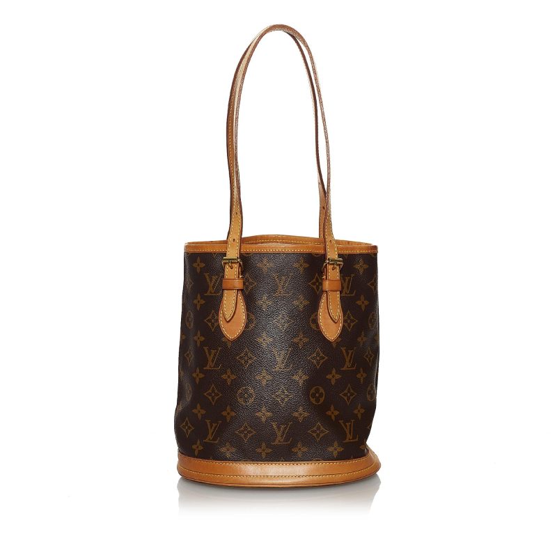 Louis Vuitton Monogram Petit Bucket (SHG-33851) - Image 14