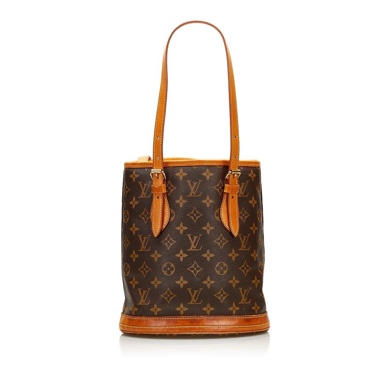Louis Vuitton Monogram Petit Bucket (SHG-35438) - Image 10