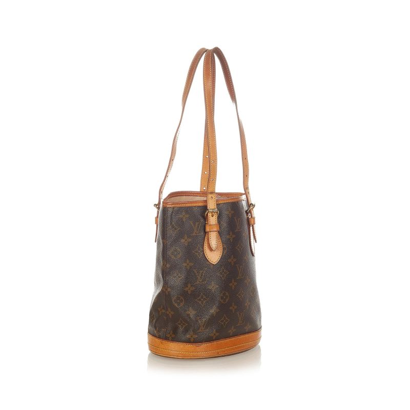 Louis Vuitton Monogram Petit Bucket (SHG-36349)