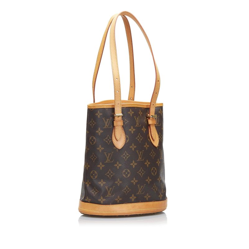 Louis Vuitton Monogram Petit Bucket (SHG-7TTln9)
