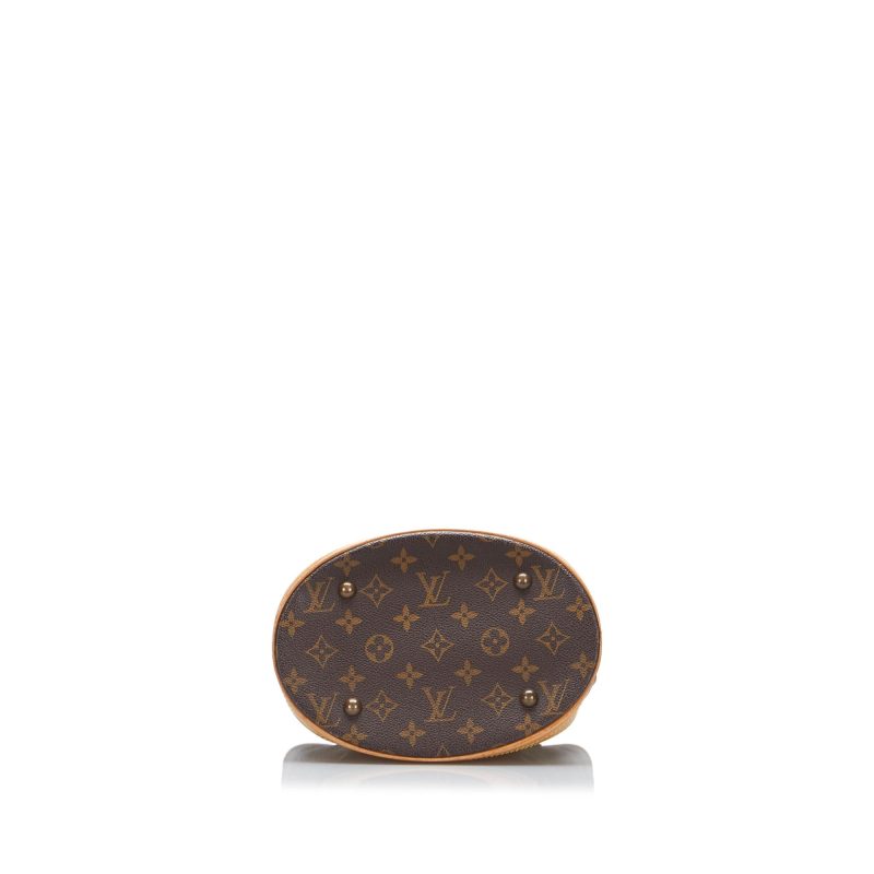 Louis Vuitton Monogram Petit Bucket (SHG-XqKmFk) - Image 3