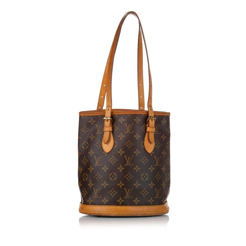 Louis Vuitton Monogram Petit Bucket (SHG-dkdR4h) - Image 11