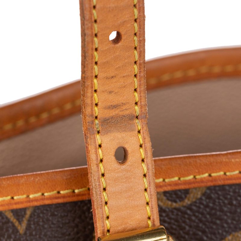Louis Vuitton Monogram Petit Bucket (SHG-dkdR4h) - Image 6
