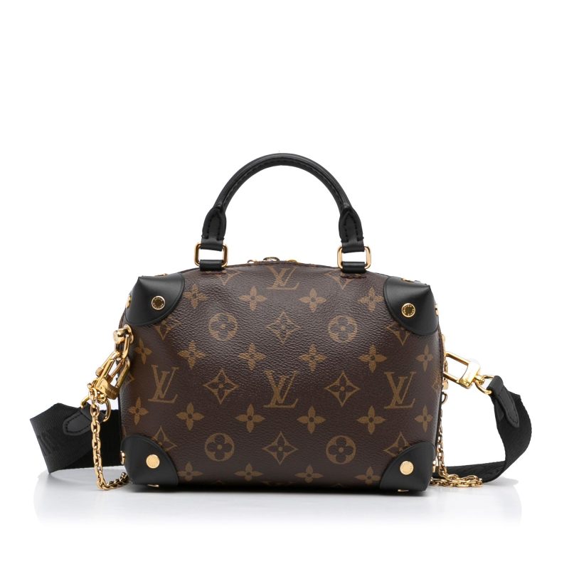 Louis Vuitton Monogram Petite Malle Souple (SHG-SGA0VN) - Image 3